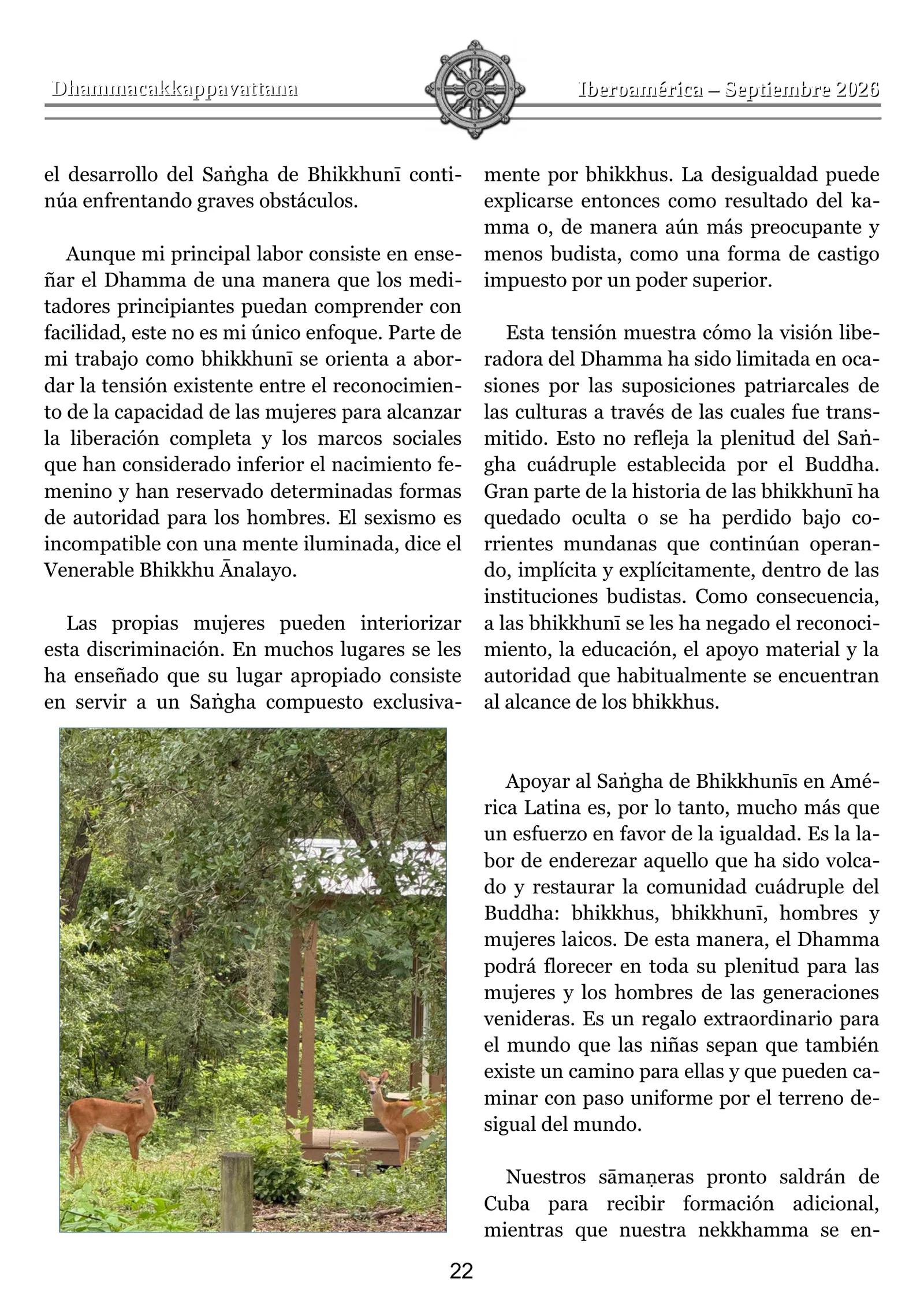 Página 22 de 26 de la edición impresa