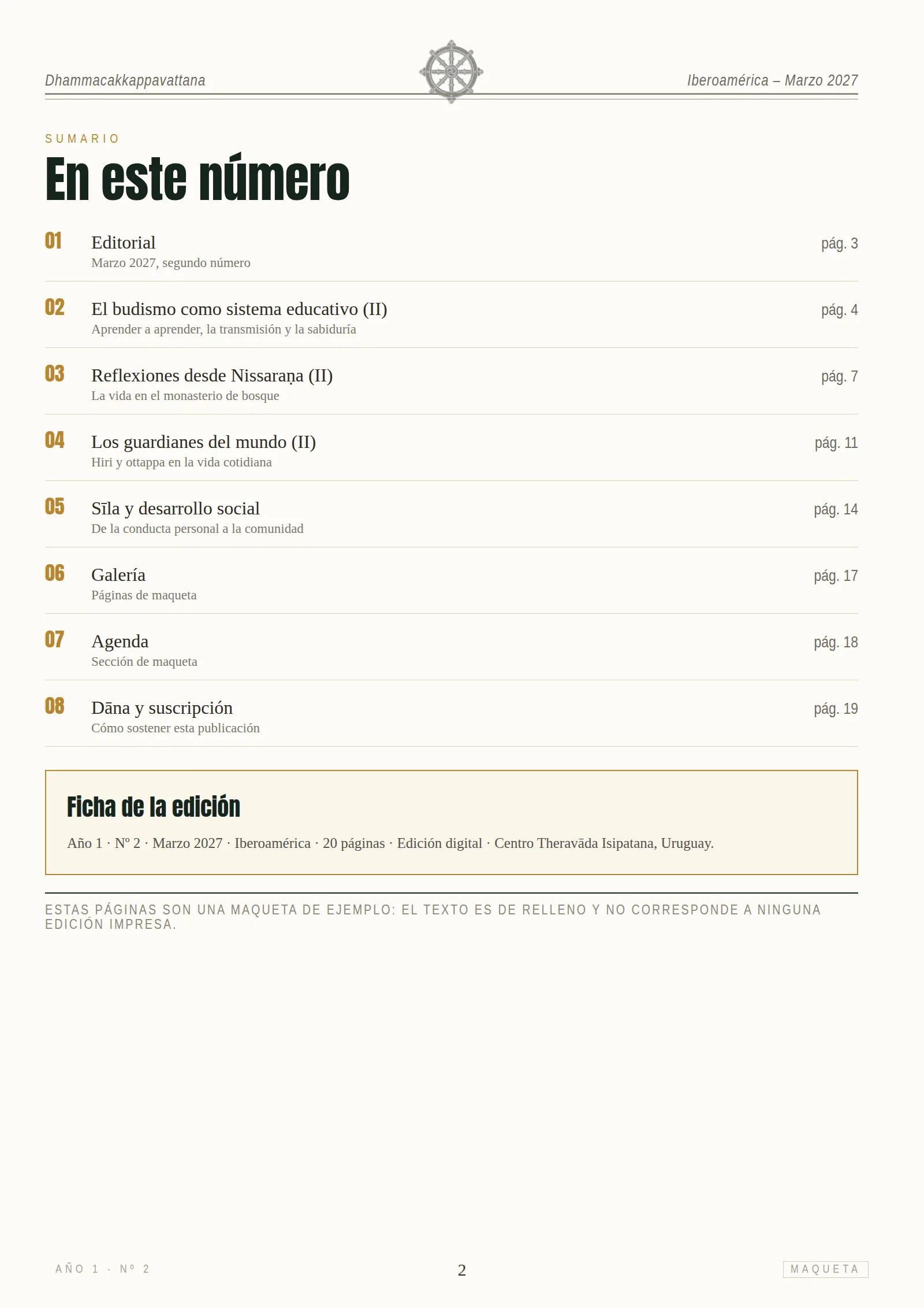 Página 2 de 20 de la edición impresa